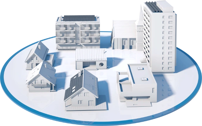 Energiequartier Grafik